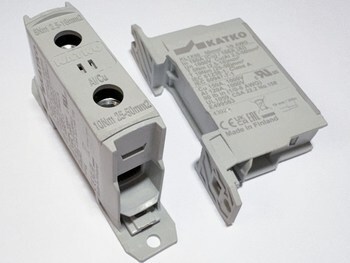 <p>
	Riviklemm 50 mm², hall, KL1X50, Katko, 37825</p>
