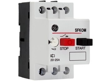 <p>
	Aвтомат защиты электродвигателя 3-фазный 20 - 25A, SFKOM, General Electric, 120013</p>
