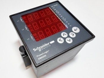 <p>
	Трёхфазный мультиметр PowerLogic™, DM6000, Schneider Electric, METSEDM6000</p>
