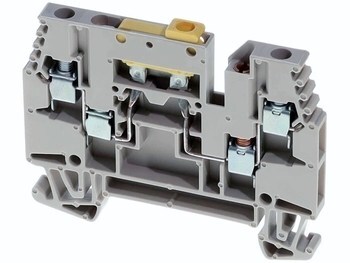 <p>
	Измерительная клемма 2,5 мм², бежевая, WTR 2,5/ZZ, Weidmüller, 1039900000</p>
