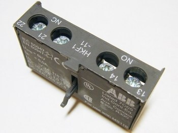 <p>
	Lisakontaktid ette 1NO + 1NC, HKF1-11, ABB, 1SAM201901R1001</p>
