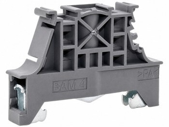 <p>
	Kruviga riviklemmi fiksaator BAM 4, ABB, 1SNK900001R0000</p>
