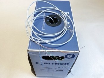<p>
	Компьютерный кабель BiTLAN U/UTP Cat.5e, 200MHz, 4x2x0,5 мм, Bitner</p>
