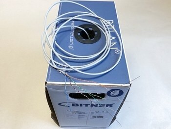 <p>
	Arvutivõrgu kaabel BiTLAN U/UTP Cat.5e, 200MHz, 4x2x0,5 mm, Bitner</p>
