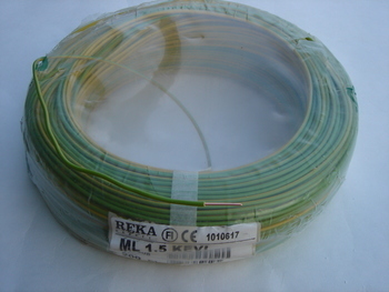 <p>
	Куплю провод 1,5 мм², чёрный, коричневый, синий и жёлто-зелёный</p>
