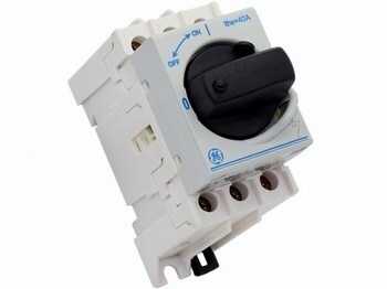 <p>
	Moodul-pöördlüliti 3-faasiline 40A, DILOS 00, General Electric, 730990</p>
