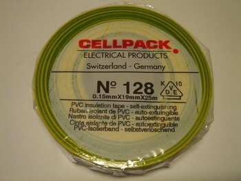 <p>
	Ostan elektriteipe 19mmx25m, kolla-rohelisi</p>
