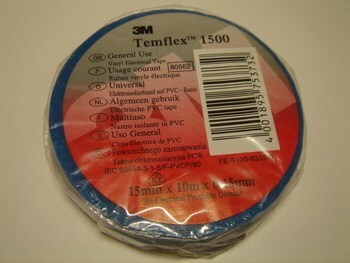 <p>
	Ostan elektriteipe 15mmx10m, siniseid</p>
