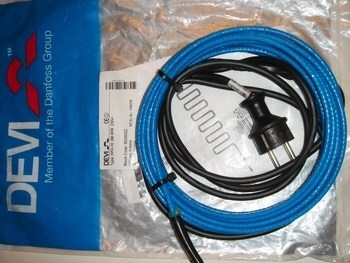 <p>
	Torusoojenduskaabel Devi 60 W, 6 m, 230 V, DEVIpipeheat™ 10 V3, 140F0923</p>
