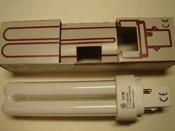 <p>
	Оstan kompakt-luminofoorlampe 13 W, 2-PIN, Philips, Osram, General Electric, Tungsram, Sylvania</p>
