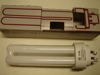 <p>
	Оstan kompakt-luminofoorlampe 13 W, 4-PIN, Philips, Osram, General Electric, Tungsram, Sylvania</p>
