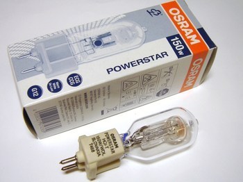 <p>
	Металлогалогенная лампа 150 Вт, Powerstar HQI-T 150W/WDL, Osram, 974389</p>
