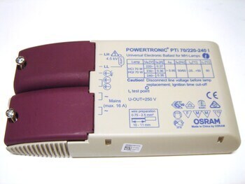 <p>
	Ostan elektroonilisi ballaste 70 W</p>
