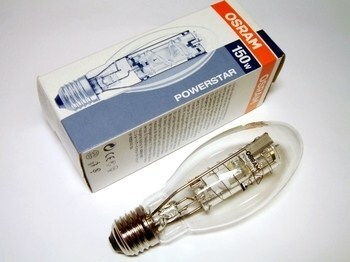 <p>
	Metallhalogeniidlamp 150 W, Powerstar HQI-E 150W/NDL/CL, Osram, 64680</p>
