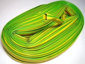 <p>
	Изоляционная трубка(кембрик) Ø15мм, жёлто-зелёная, Hellermann Tyton, 0165-10129</p>
