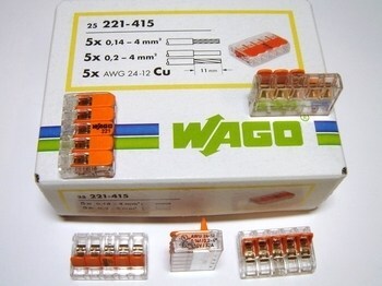 <p>
	Ostan Wago klemme 5 x 4 mm² (avatavaid)</p>
