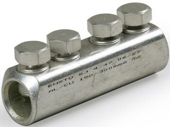 <p>
	Poltjätkuhülss Al/Cu 150-300 mm², SJ4.4, Ensto</p>
