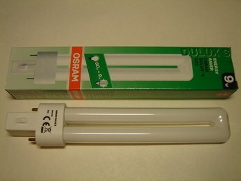 <p>
	Оstan kompakt-luminofoorlampe 9 W, Philips, Osram, General Electric, Tungsram, Sylvania</p>
