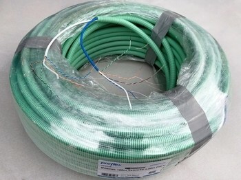 <p>
	<span style="color:#ff0000;">Halogeenivaba</span> painduv kõritoru arvutivõrgu kaablitega <span style="color:#ff0000;">2 x</span> U/UTP LSOH Cat 6, 4x2x0,5 mm, Preflex Safe</p>
