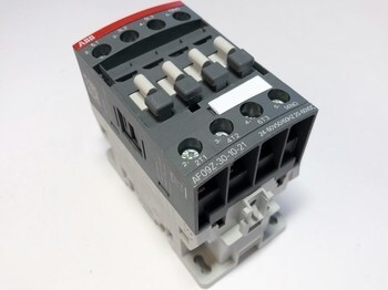 <p>
	Контактор 3-фазный 25A(16кВт), AF09Z-30-10-21, ABB, 1SBL136001R2110</p>
