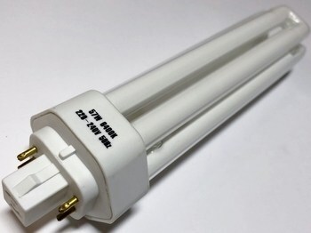 <p>
	Компактная-люминесцентная лампа 57 Вт, PL-T 57W/GX24q-5, <span style="color: #ff0000">4-PIN</span></p>
