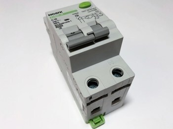 <p>
	Aвтомат тока утечки с автоматическим выключателем 1-фазный, C 16A, 30мA(0,03A), Ex9BL-N, Noark, 107630</p>
