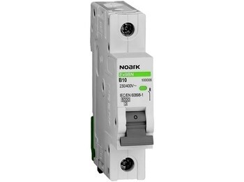 <p>
	Модульный автоматический выключатель 1-фазный B 10A, Noark, Ex9BN, 100006</p>
