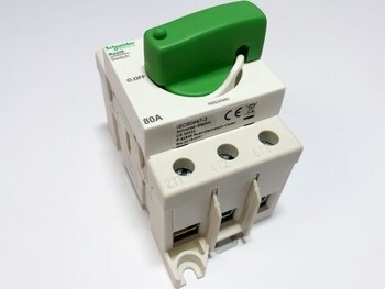 <p>
	Модульный поворотный выключатель 3-фазный 80A, R9S24380, Schneider Electric, 135998</p>
