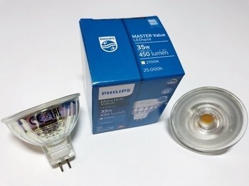 <p>
	Светодиодная лампа 5,8Вт=35Вт, 12В, 36°, Mas LEDspot VLE D 5,8-35W MR16 927 36D, Philips, 307186</p>
