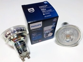 <p>
	Светодиодная лампа 5,5Вт=50Вт, 230В, 36°, Mas LED Expert Color 5,5-50W GU10 930 36D, Philips, 707692</p>
