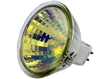 <p>
	Halogeenlamp 50W, 12V, 38°, H63218YF, Orbitec, 131742, <strong><span style="color:#ffd700;">Yellow</span></strong></p>
