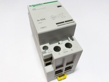 <p>
	Moodulkontaktor 2-faasiline 63A(43kW), CT, Schneider Electric, 15971</p>
