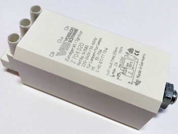 <p>
	Süütur 35-70 W, Z 70 K D20, Vossloh Schwabe, 141580</p>
