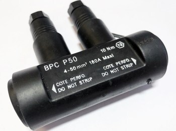 <p>
	Veekindel jätkuklemm 4-50mm², BPC P50, Simel</p>
