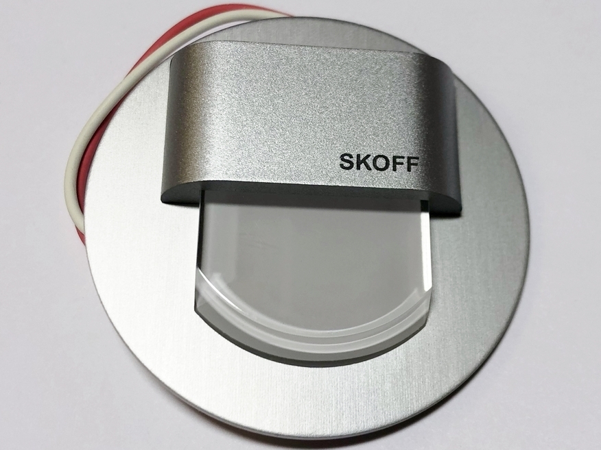 <p>
	Светодиодный лестничный светильник 0,4 Вт, 10В DC, Rueda Mini Stick, Skoff</p>
