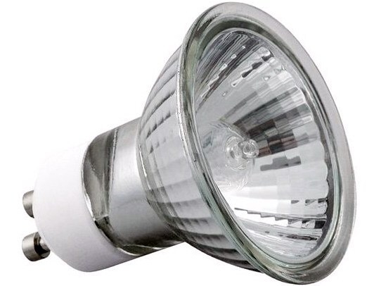 <p>
	Halogeenlamp 50W, <span style="color: #ff0000">230V</span>, Bemko, JDRGU10-5038</p>
