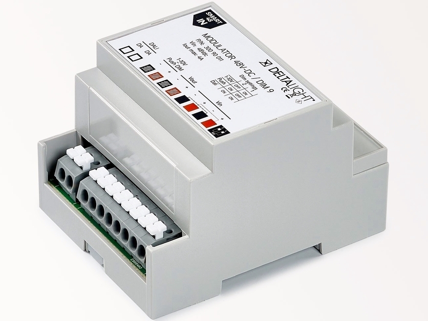 <p>
	Модулятор 48V-DC/DIM9, Smart 48, Delta Light, 30090011</p>
