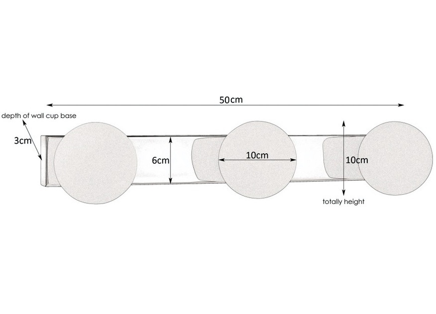<p>
	Светильник 3 x 18 Вт, 230 В, Miini Wall 3L, Markslöjd, 106382</p>
