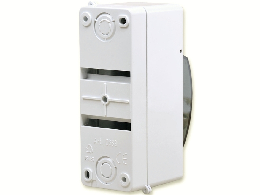 <p>
	Elektrikilp pinnapealne 2 moodulit, Mini S-2, 2302-01</p>
