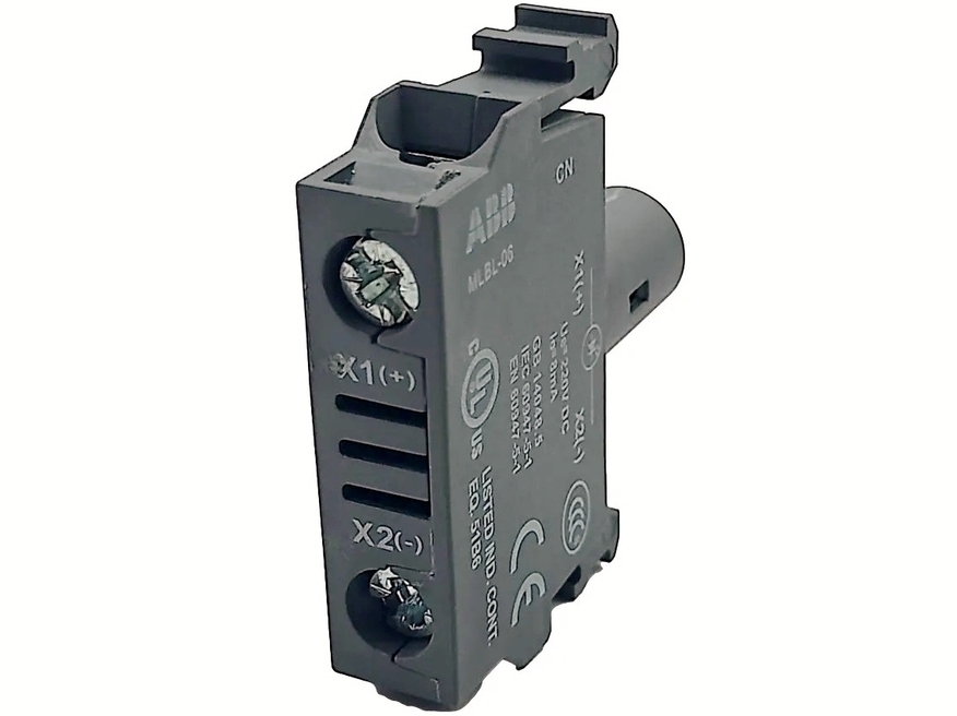 <p>
	Патрон со встроенным светодиодом MLBL-06R, ABB, 1SFA611621R1061</p>
