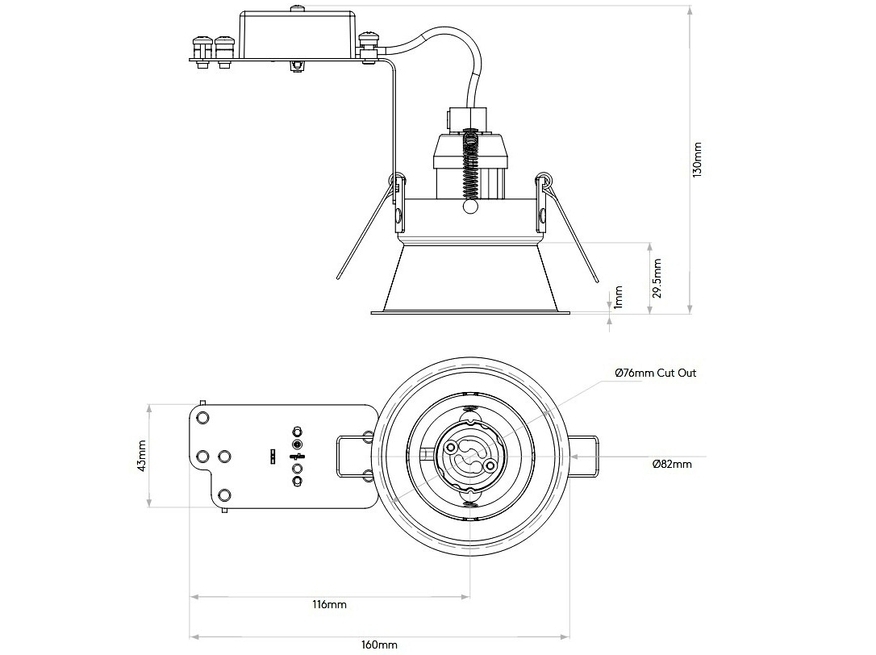 <p>
	Светильник для навесного потолка Minima 230V, Astro, 5791, 1249015</p>
