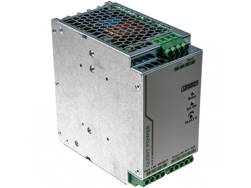 <p>
	Toiteplokk QUINT-PS-3AC/24DC/20, Phoenix Contact, 2866792, reguleerimisvõimalusega</p>
