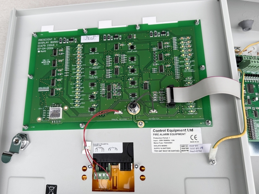 <p>
	Щит системы газового пожаротушения</p>
