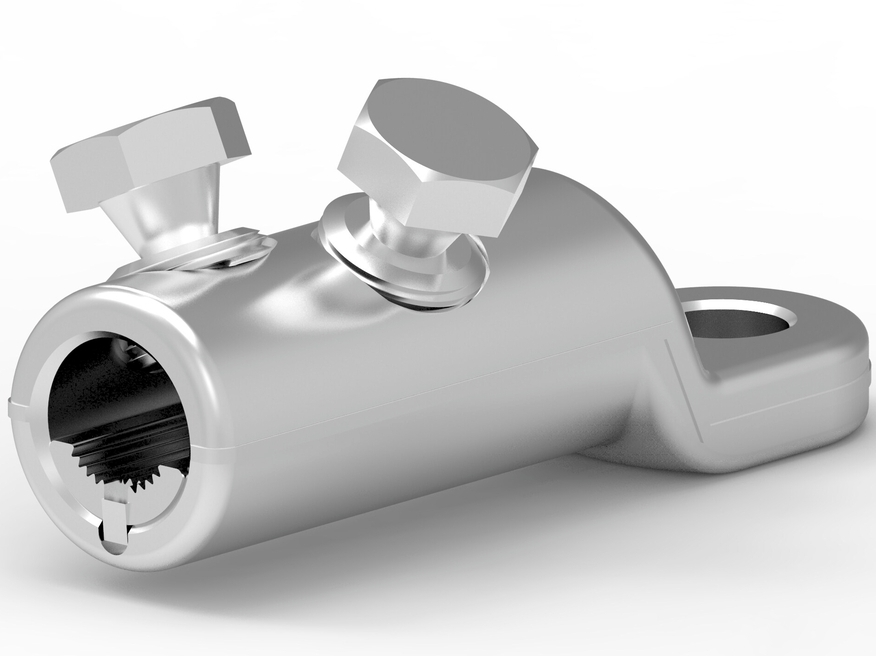 <p>
	Кабельный наконечник с болтами со срывными головками Al/Cu 120-300 мм², BLMT-120/300-13, TE Connectivity</p>
