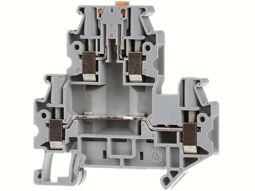 <p>
	Измерительная клемма 4 мм², серая, UTTB 4-MT-P/P-TG, Phoenix Contact, 3044762</p>
