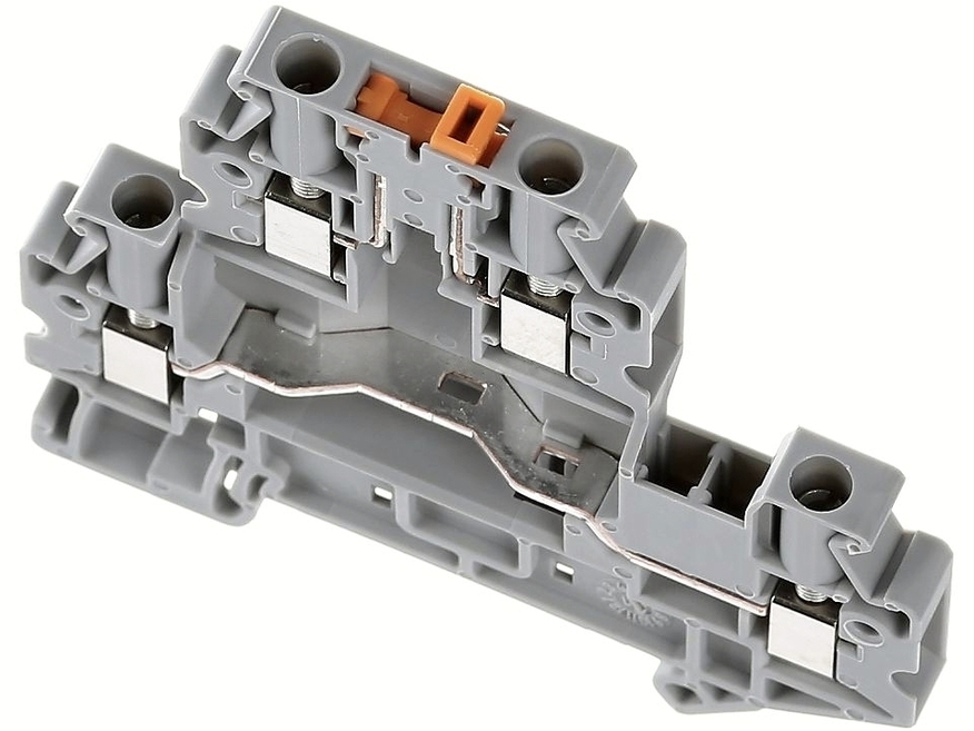 <p>
	Измерительная клемма 4 мм², серая, UTTB 4-MT-P/P-TG, Phoenix Contact, 3044762</p>
