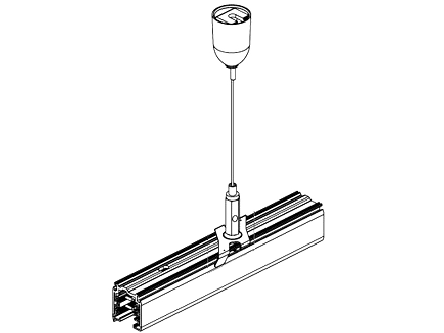 <p>
	Комплект тросового подвеса для рельсы SPW11WLC-2/5M, Nordic Aluminium, KKT315511</p>
