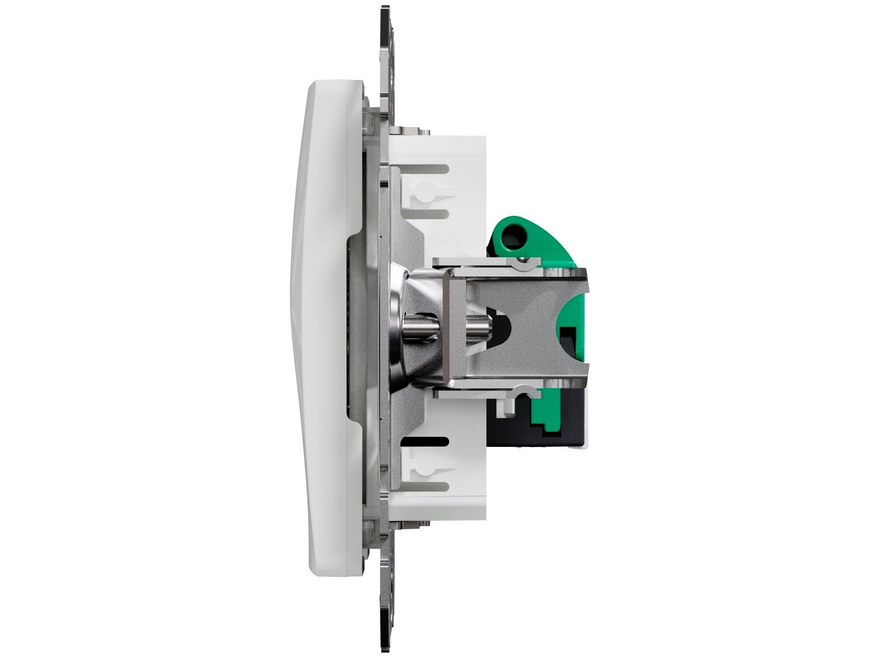 <p>
	Arvuti süvispaigaldusega pistikupesa Schneider Electric (sari - Sedna Design), SDD111451</p>
