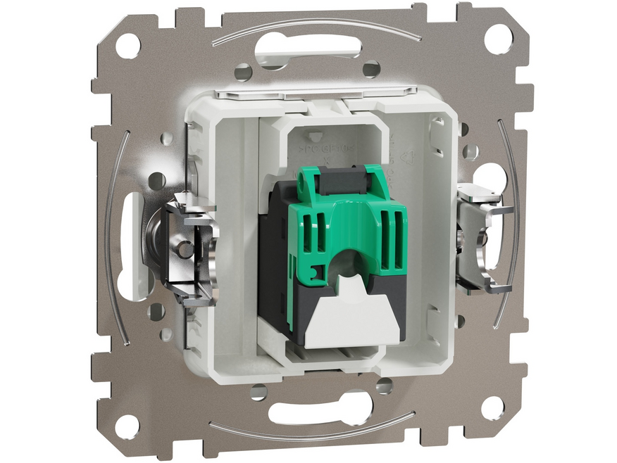 <p>
	Arvuti süvispaigaldusega pistikupesa Schneider Electric (sari - Sedna Design), SDD111451</p>
