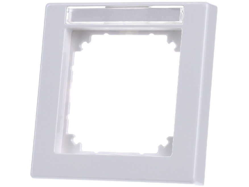 <p>
	1 - ная рамка Schneider Electric (серия - Merten/M-Smart/System M) 470119, <strong>с табличкой</strong></p>
